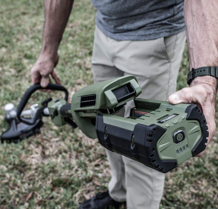 Green Machine 62V Cordless Battery Combo Kit 2Tools,Axial Blower 600 CFM - MadeInUSA