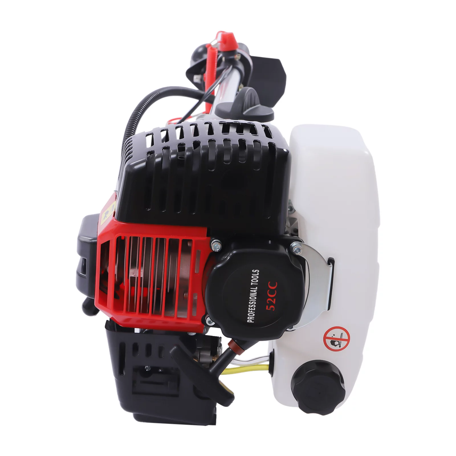 Miumaeov Outboard Boat Engine Motor 2-Stroke HP, 1.7KW Marine Boat Motor 52CC and Manual Pull Start for Inflatable Fishing Boats Yachts Water Sport Tools - MadeInUSA