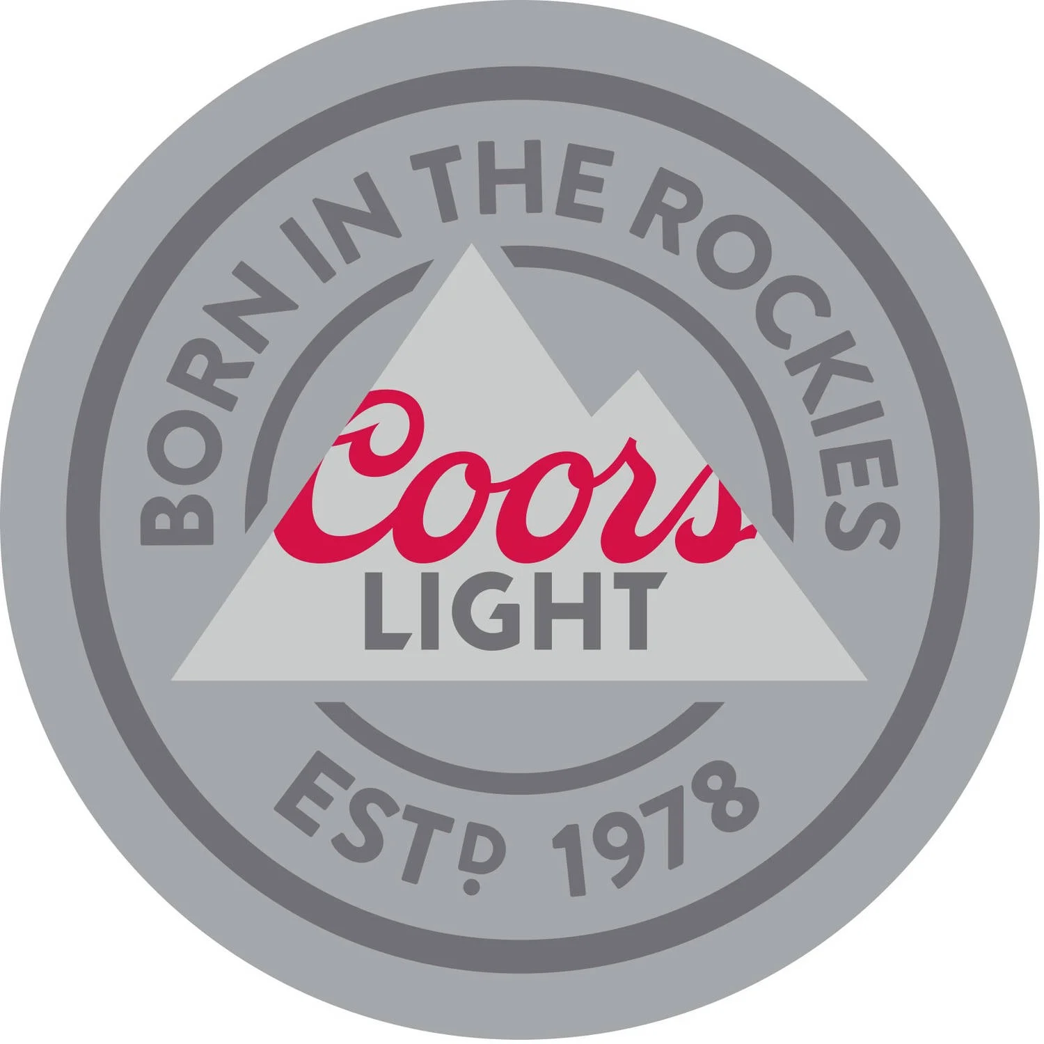 Coors Light Outdoor Ribbed Barstool - MadeInUSA
