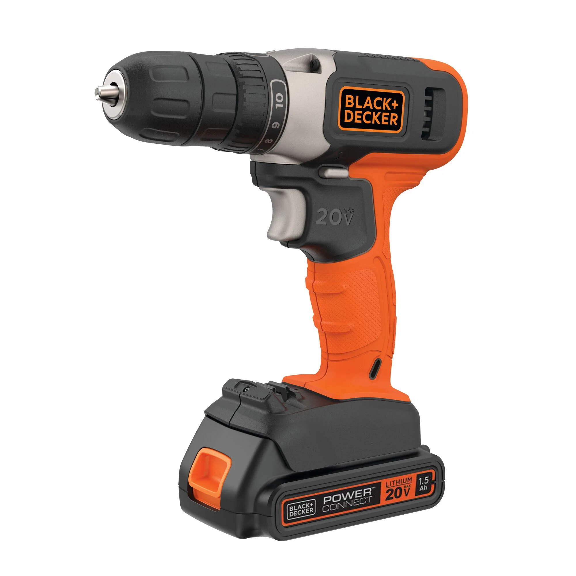 Black & Decker 20 Volt 4-Tool Kit with Drill, Circular Saw, Reciprocating Saw, and Work Light, BD4KITCD7CSRSL - MadeInUSA