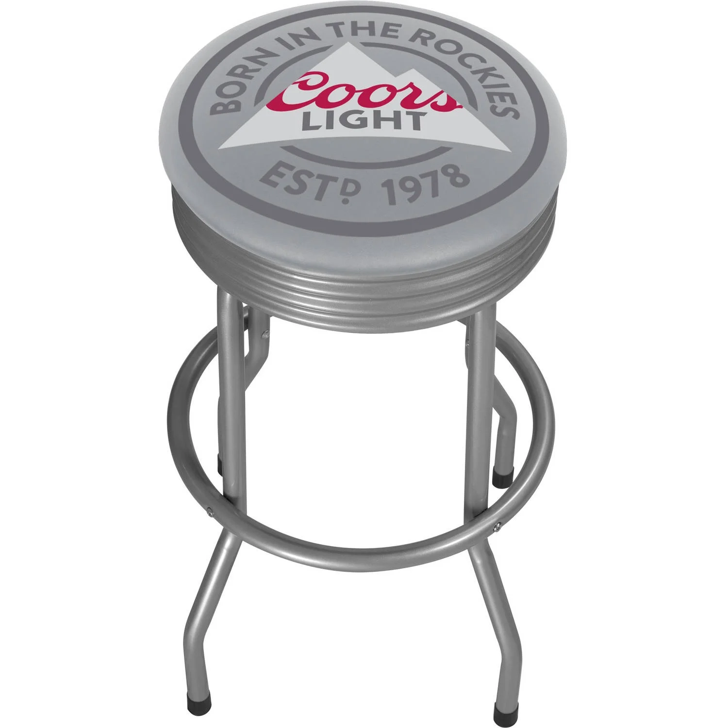 Coors Light Outdoor Ribbed Barstool - MadeInUSA