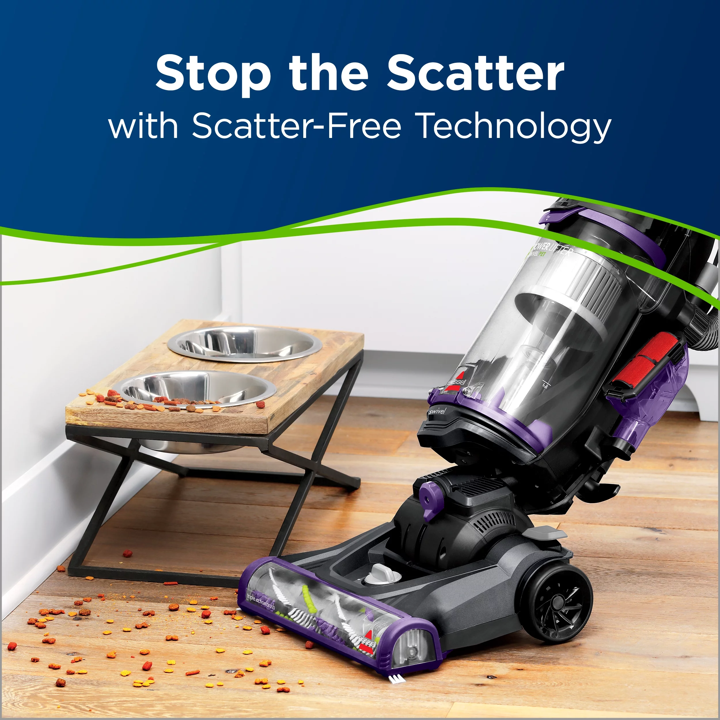 BISSELL Power Lifter Pet with Swivel Bagless Upright Vacuum, 2260 - MadeInUSA