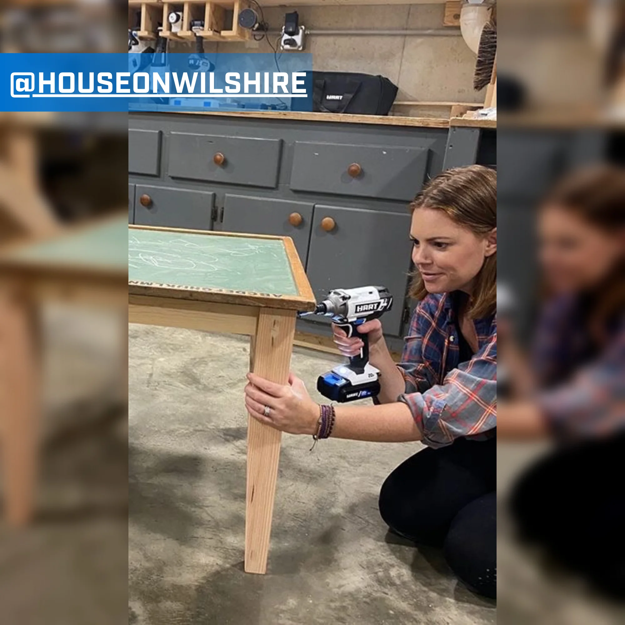 HART 20-Volt Cordless 2-Tool Combo Kit, 1/2-inch Drill/Driver, Impact Driver, (1) 1.5Ah Lithium-Ion Battery - MadeInUSA