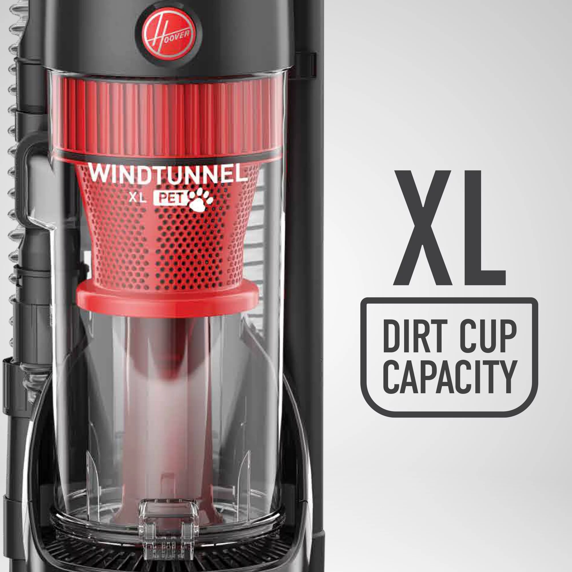 Hoover Wind Tunnel XL Pet Bagless Upright Vacuum, UH71107, New - MadeInUSA