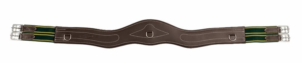 Henri de Rivel Contoured Leather Girth - Oakbark