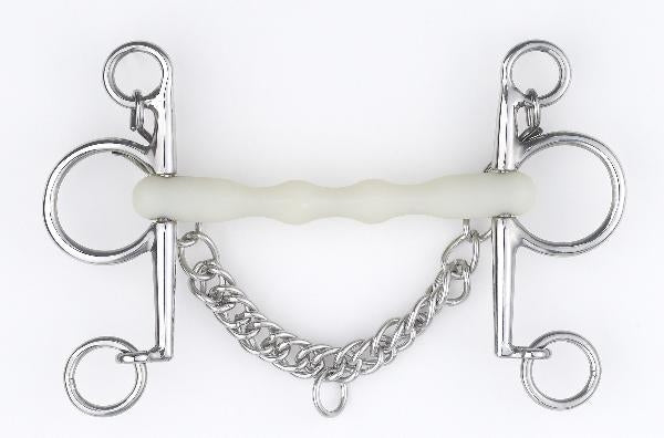 Happy Mouth Mullen Shaped Pelham Bit