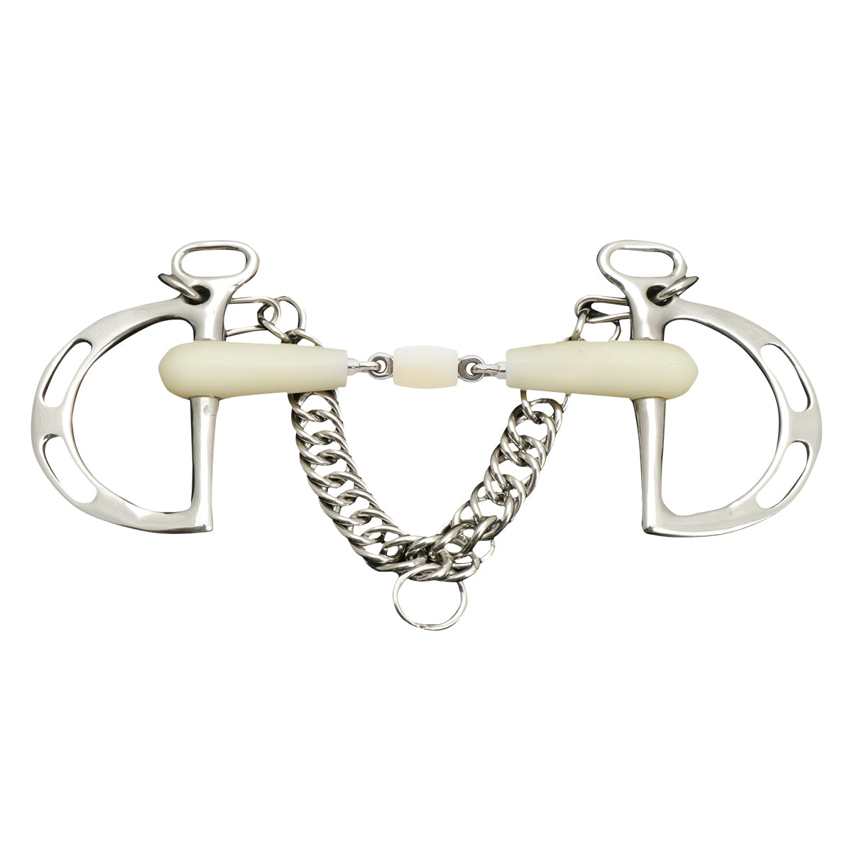 Happy Mouth Double Joint Copper Roller Kimberwick Bit