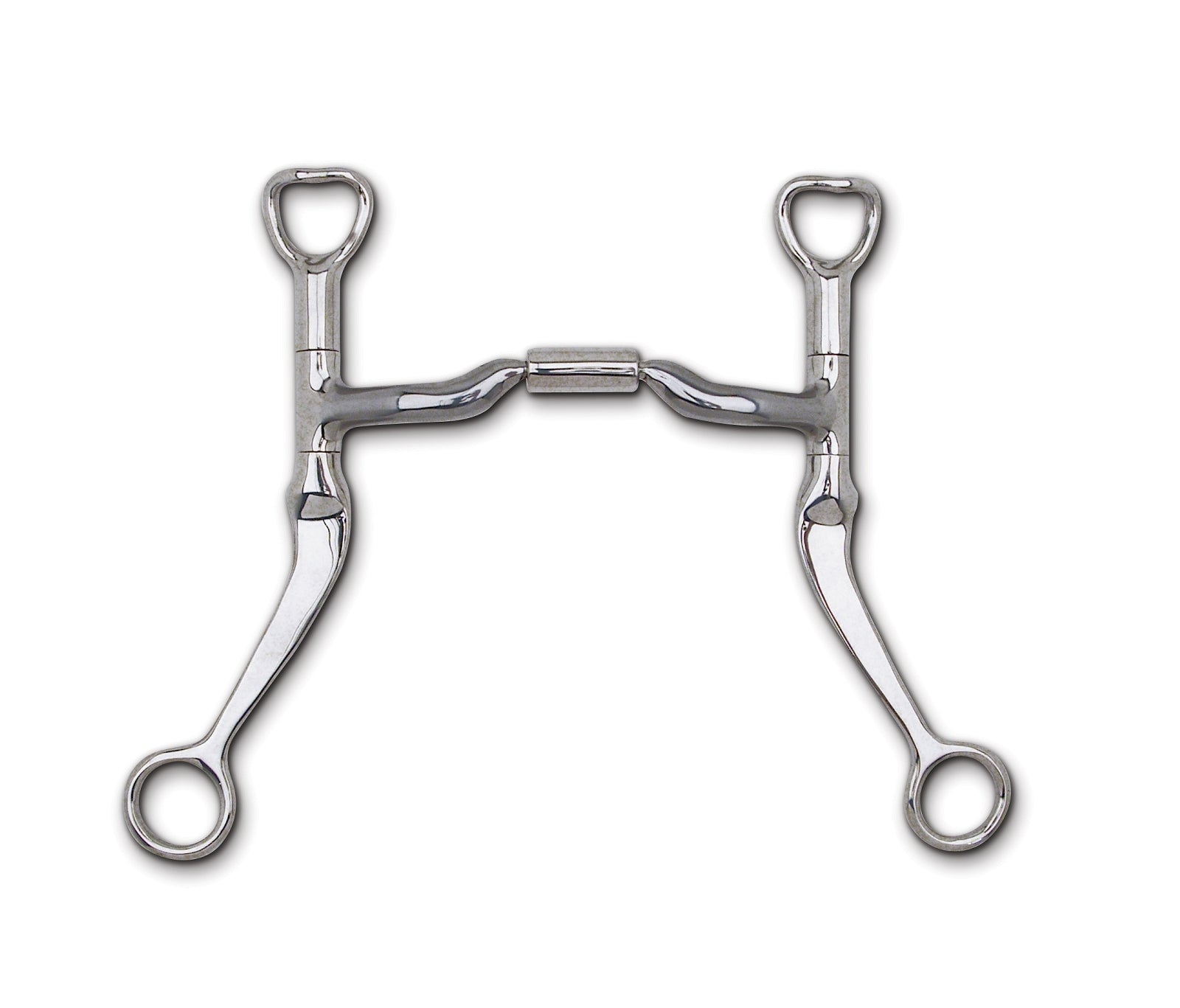 Myler Level 2 Flat Shank Sweet Iron Low Port Comfort Snaffle Bit