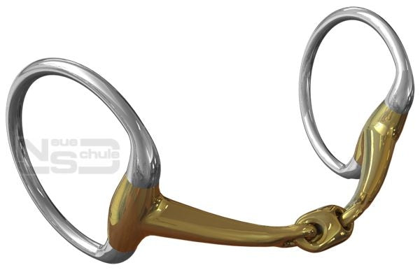 Neue Schule Tranz Angled Lozenge Eggbtt Snaffle - 16mm
