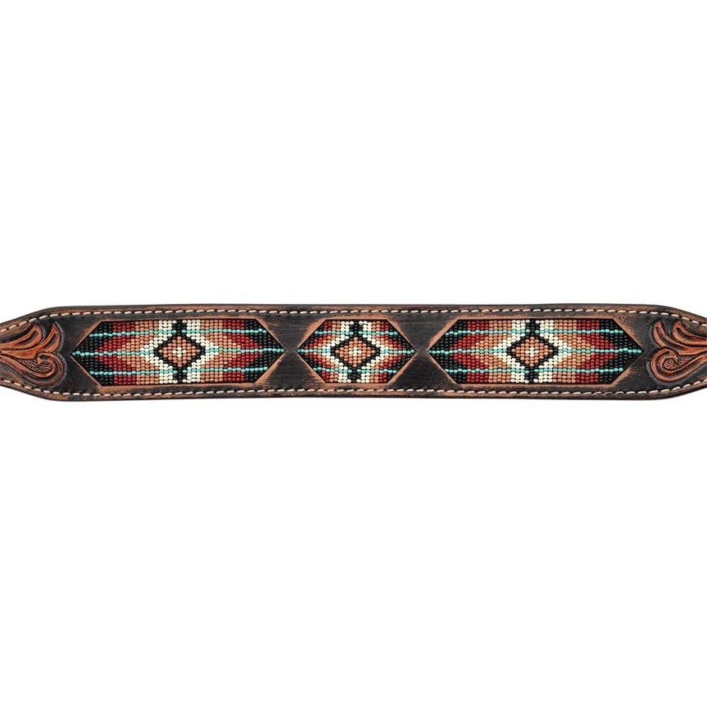 Circle Y Southwestern Beaded Breast Collar