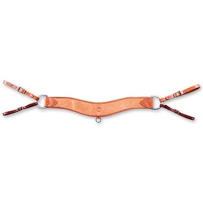 Martin Basket Stamp Leather Breastcollar-2 3/4"