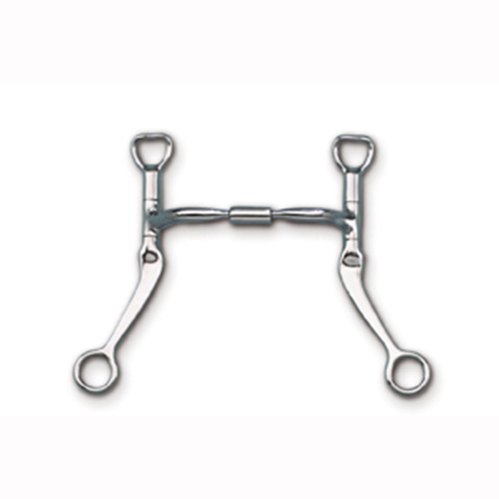 Myler Level 1 Flat Shank Comfort Snaffle Wide Barrel Bit