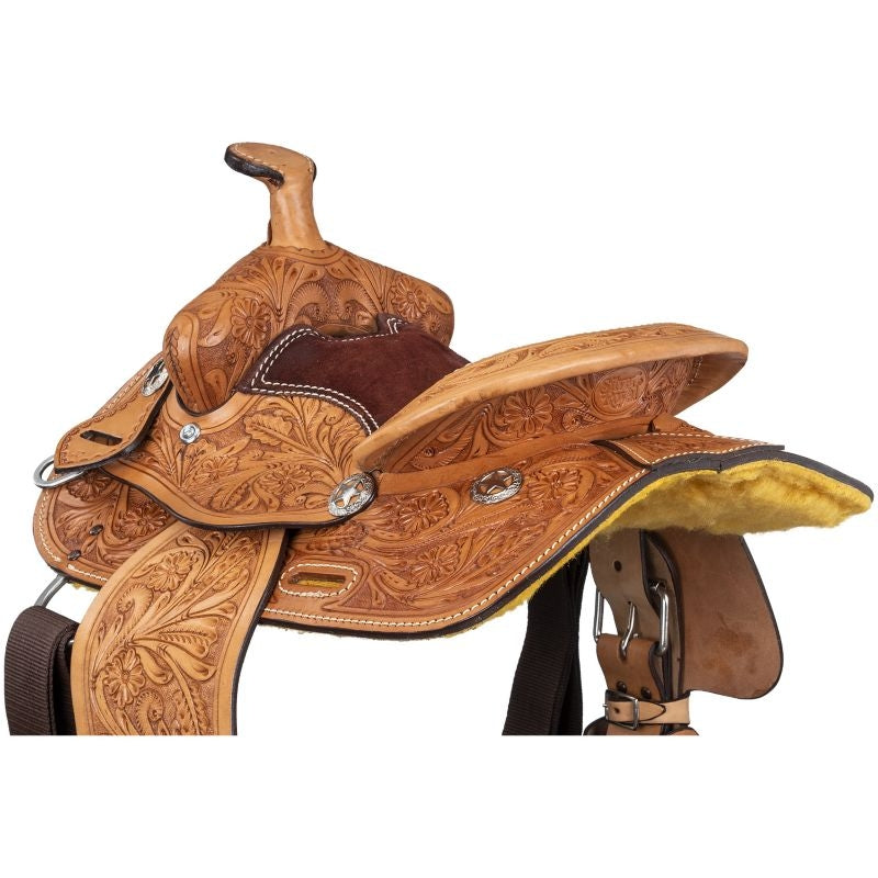 Ozark Floral Tooled Saddle