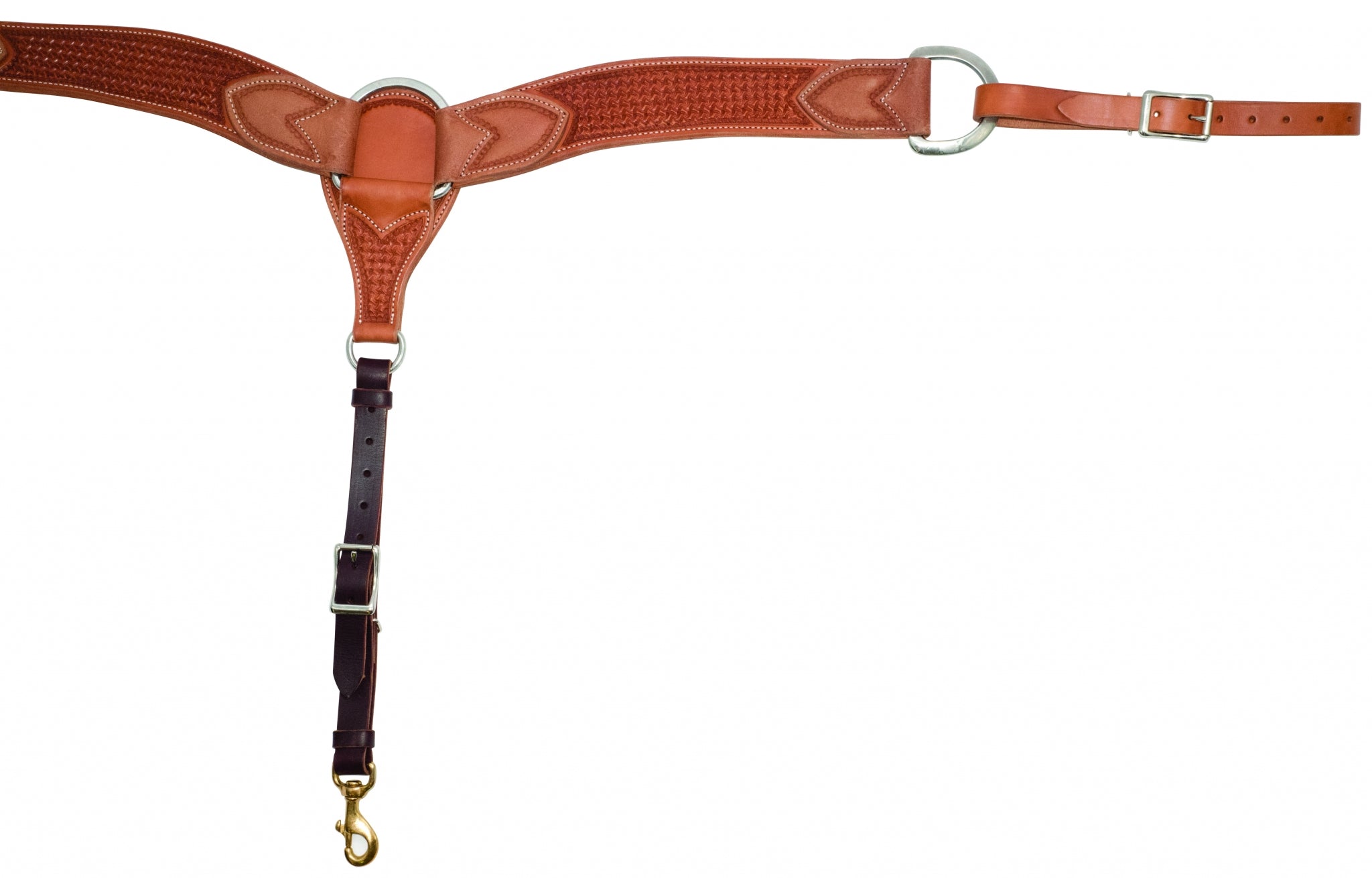 Wildfire Saddlery Leather Spider Stamp Breast Collar