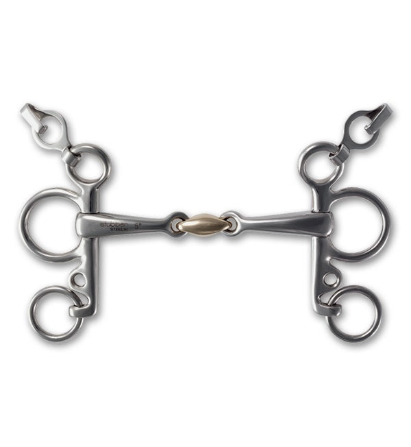 Stubben Steeltec Double Jointed Pelham