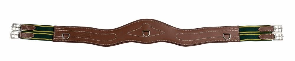 Henri de Rivel Contoured Leather Girth - Oakbark