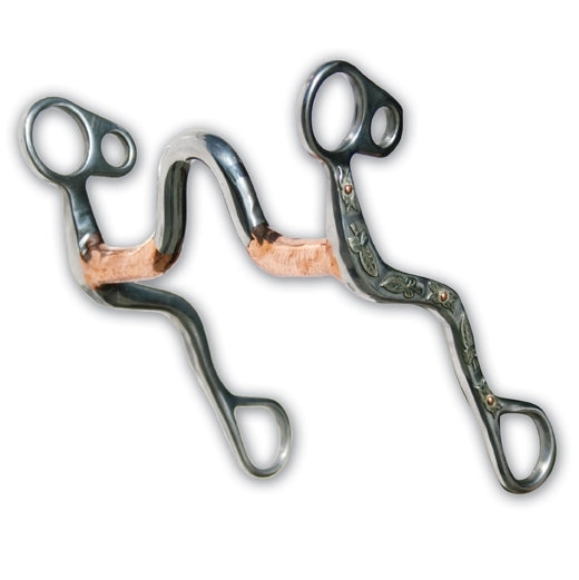 Professionals Choice Bob Avila Leaf Shank Medium Port Bit