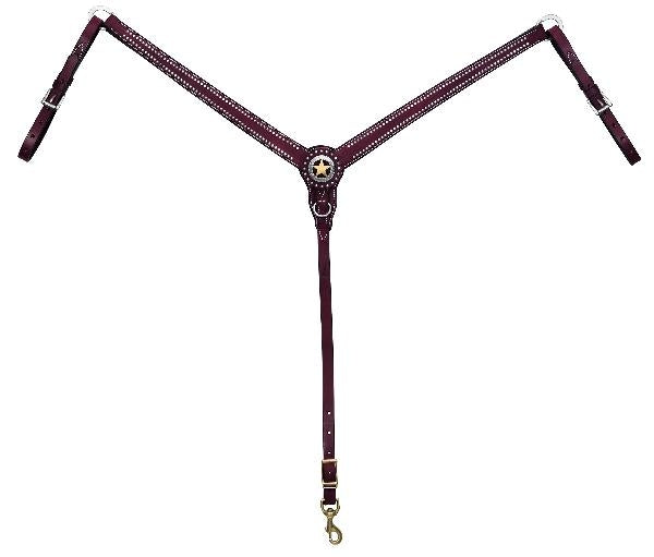 Weaver Tapered Texas Star Breast Collar