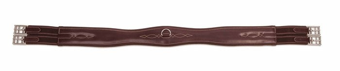 Shires Equestrian Leather Overlay Girth