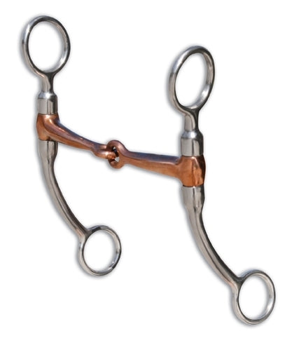 Professionals Choice Bob Avila Copper Snaffle Bit