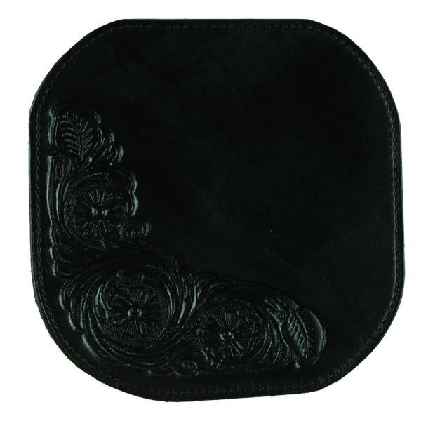 Circle Y Shaped Shell Tooled Breast Collar