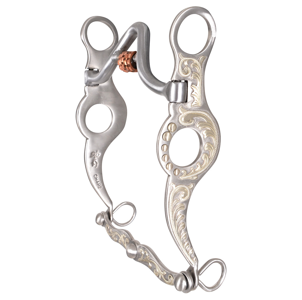 Classic Equine Les Vogt Sloped Port Cowhorse Bit- 1 3/4"