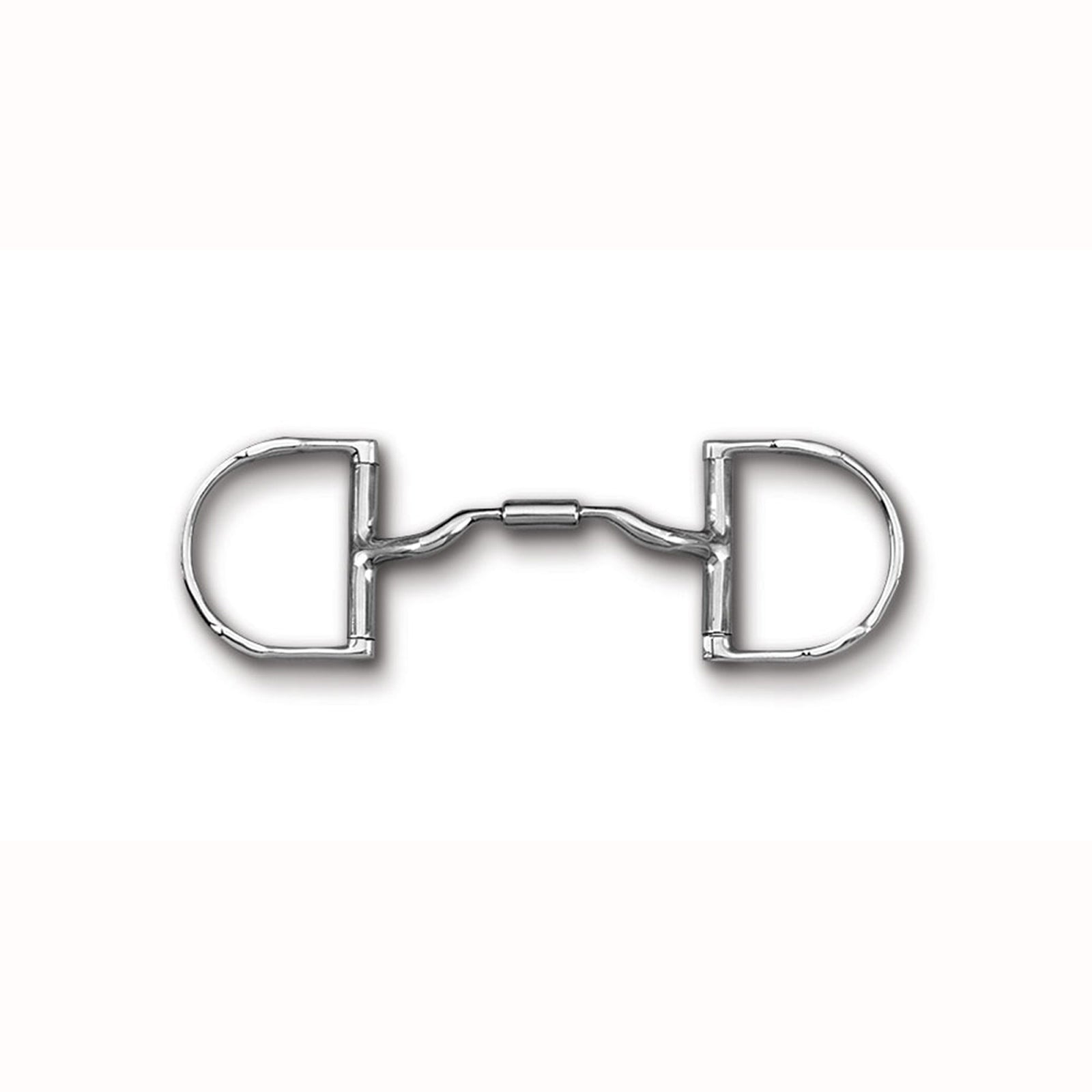 Myler Level 2 English Dee Low Port Comfort Snaffle Bit with Hooks