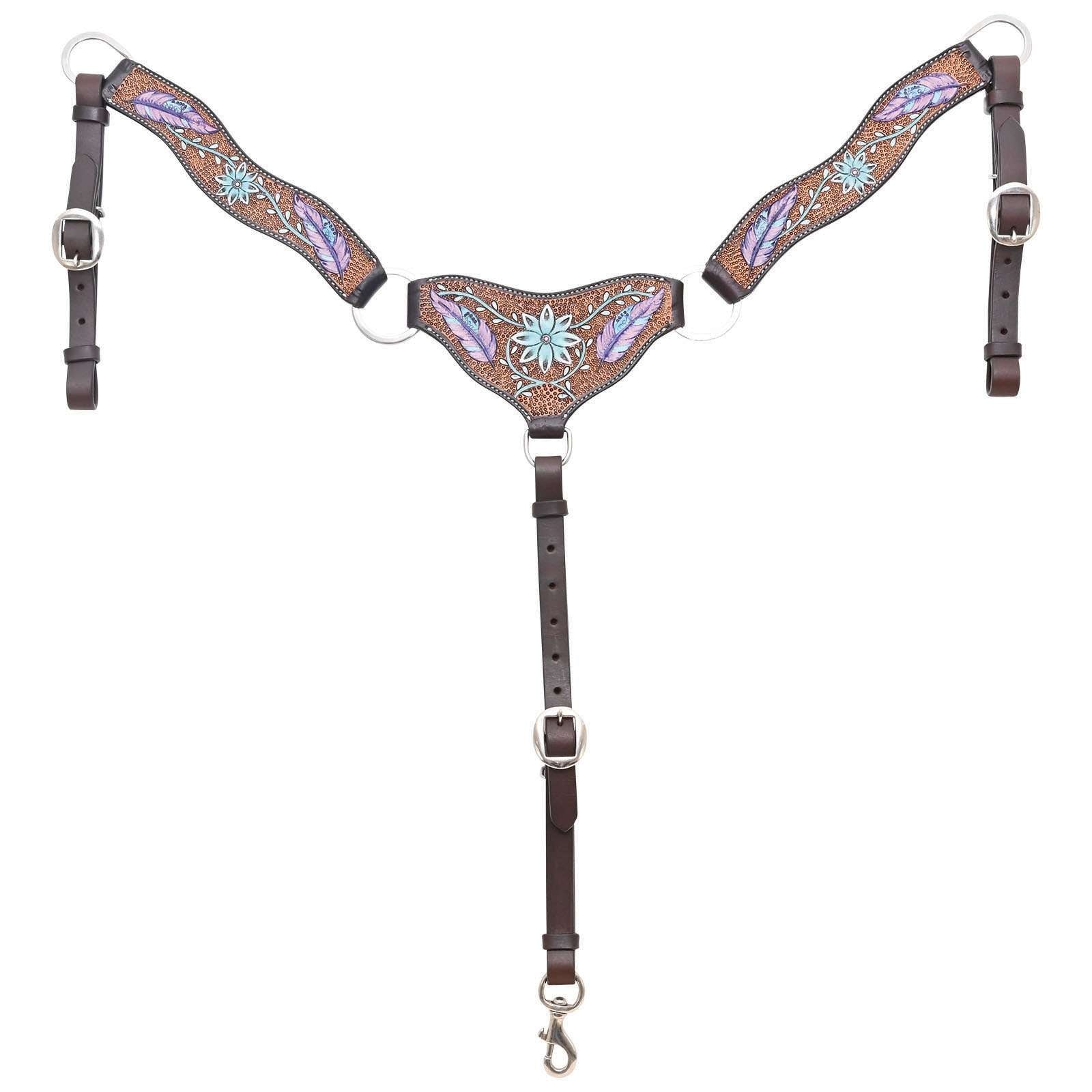 Circle Y Light As A Feather Breast Collar