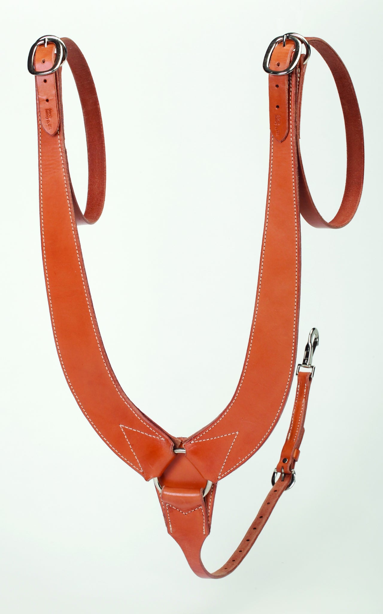 Colorado Saddlery Buckaroo Mule Pulling Breast Collar