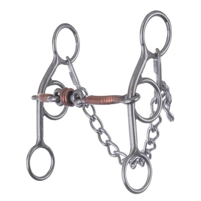 Reinsman Sarah Rose McDonald Wrapped Dogbone Bit