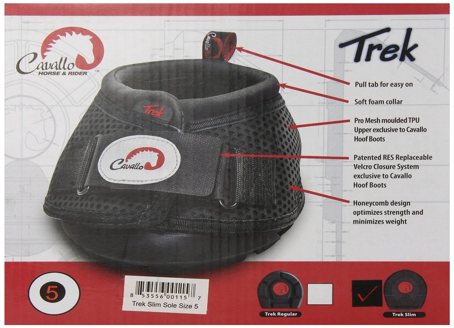 Cavallo Trek Hoof Boot