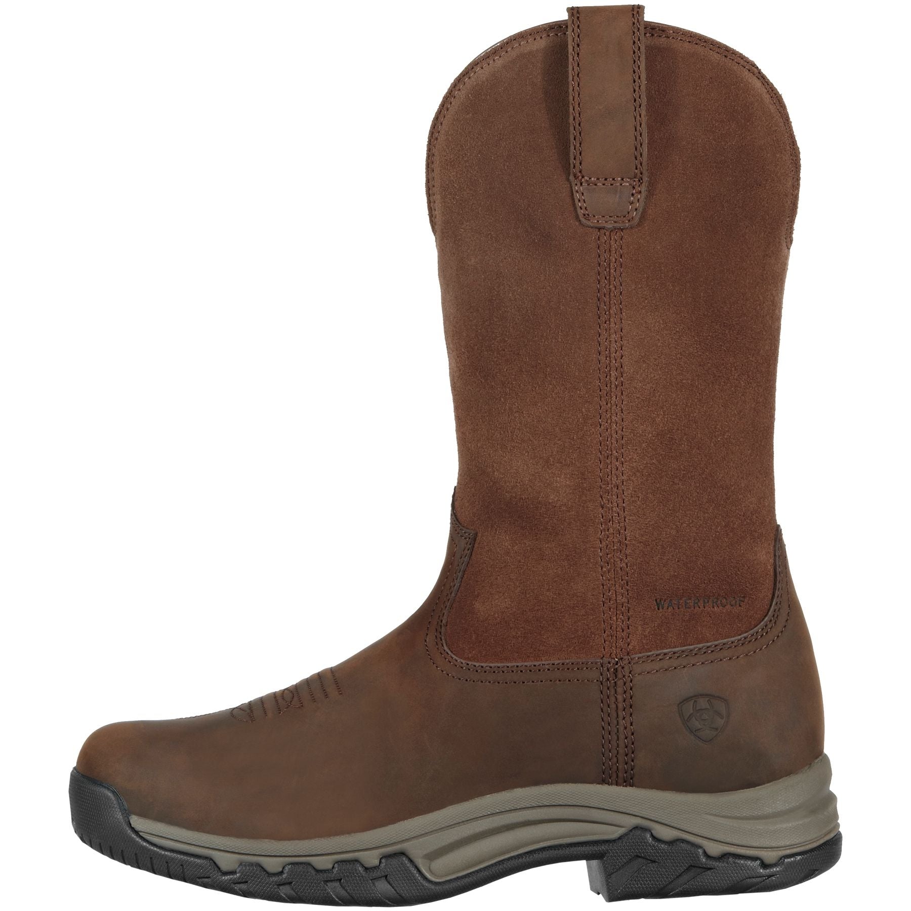 Ariat Terrain Pull-On H2O Boot - Ladies, Distressed Brown