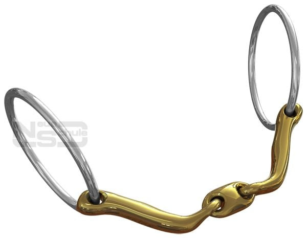 Neue Schule Verbindend Loose Ring Snaffle - 12mm