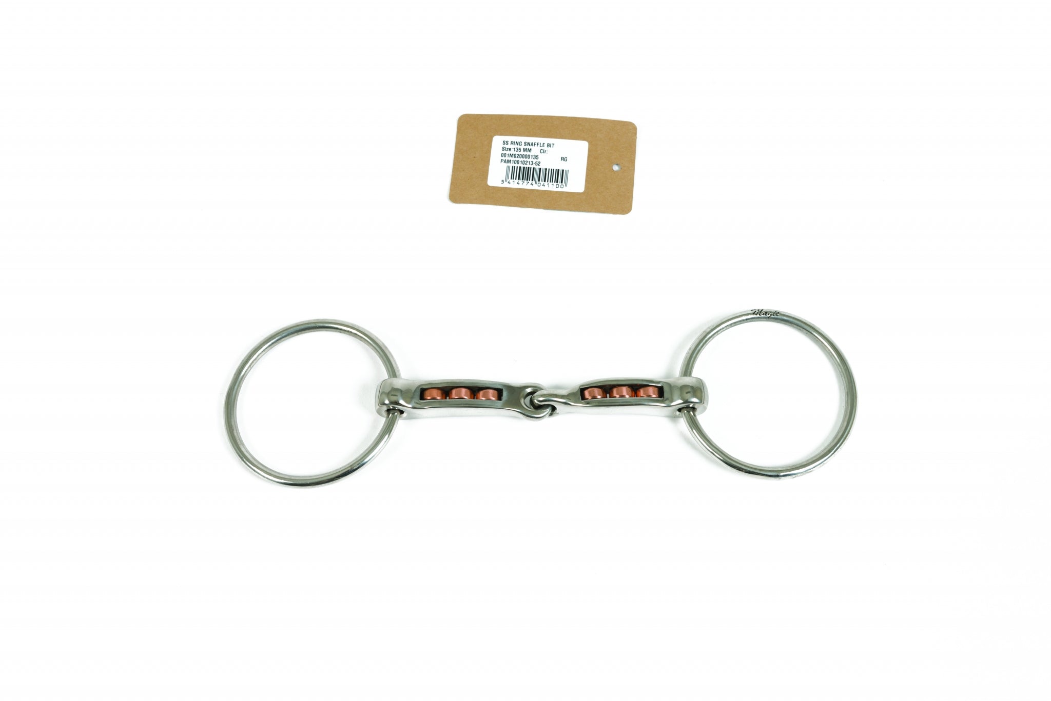 Metalab Magic System Copper Rollers Ring Snaffle