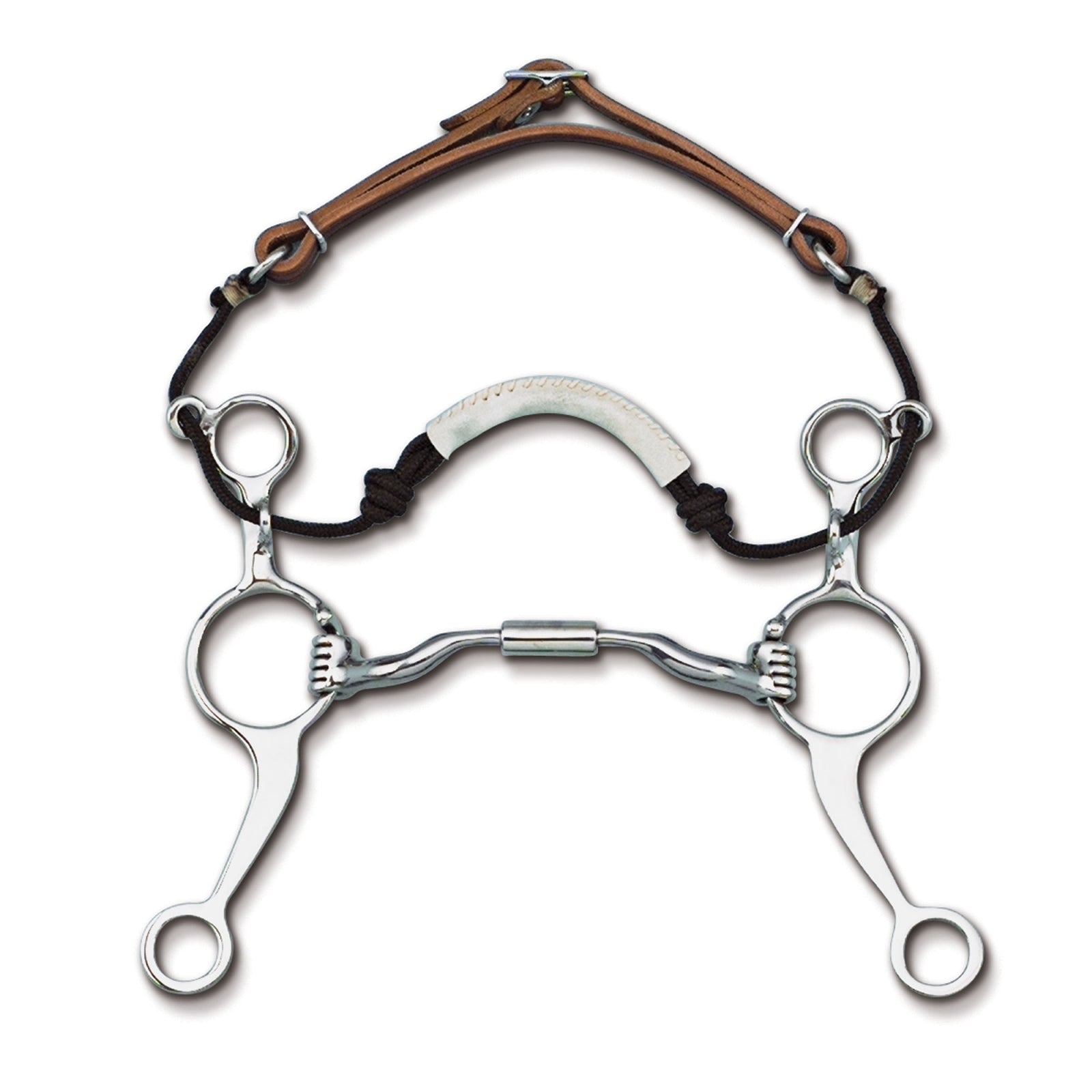Myler Level 2 Long Shank Combination Sweet Iron Low Port Comfort Snaffle Bit