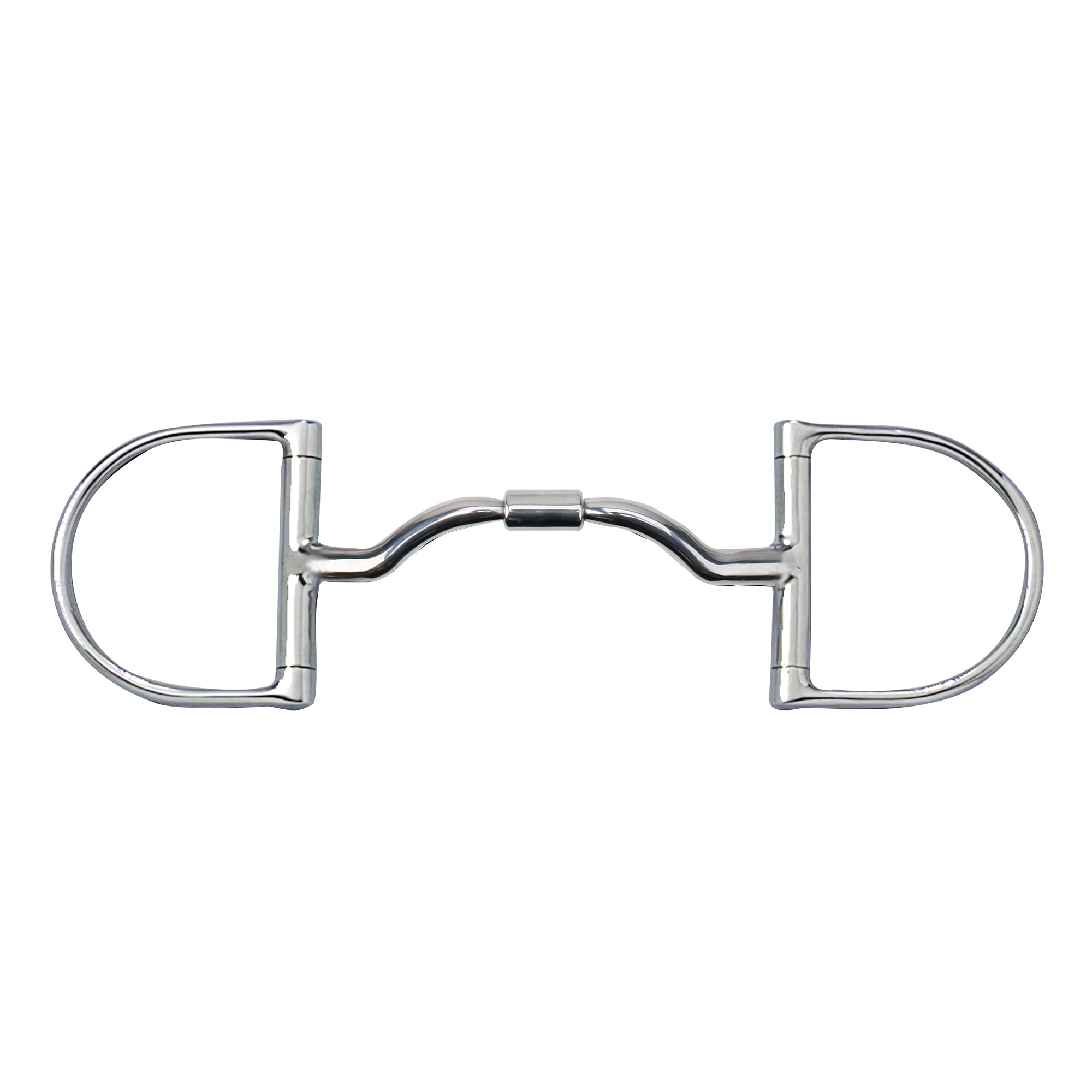 Myler Level 2 Medium English Dee Wide Ported Barrel Snaffle with o Hooks