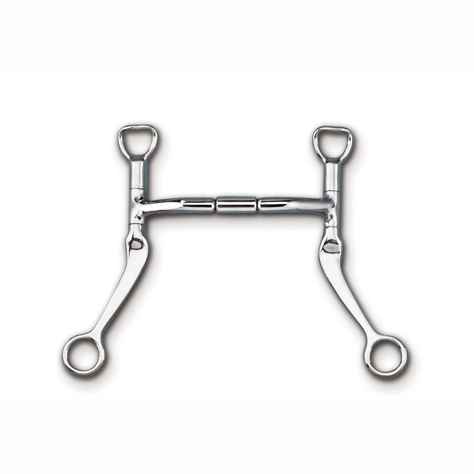 Myler Level 2 Flat Shank Sweet Iron Mullen Barrel Bit