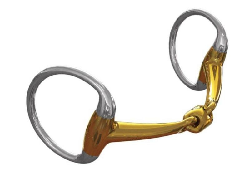 Neue Schule Tranz Lozenge Eggbutt Snaffle Bit - 16mm