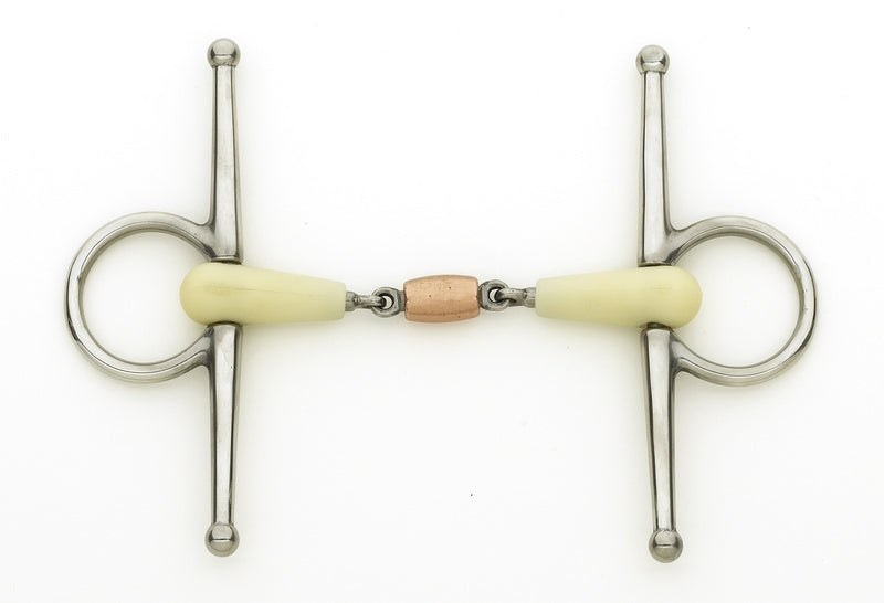 Happy Mouth Copper Roller Mouth Full Cheek Bit