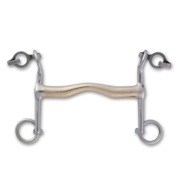 Stubben Steeltec Short Cheek Weymouth Bit