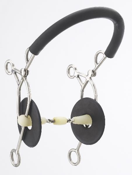 Happy Mouth Double Jointed Mouth Hackamore Bit