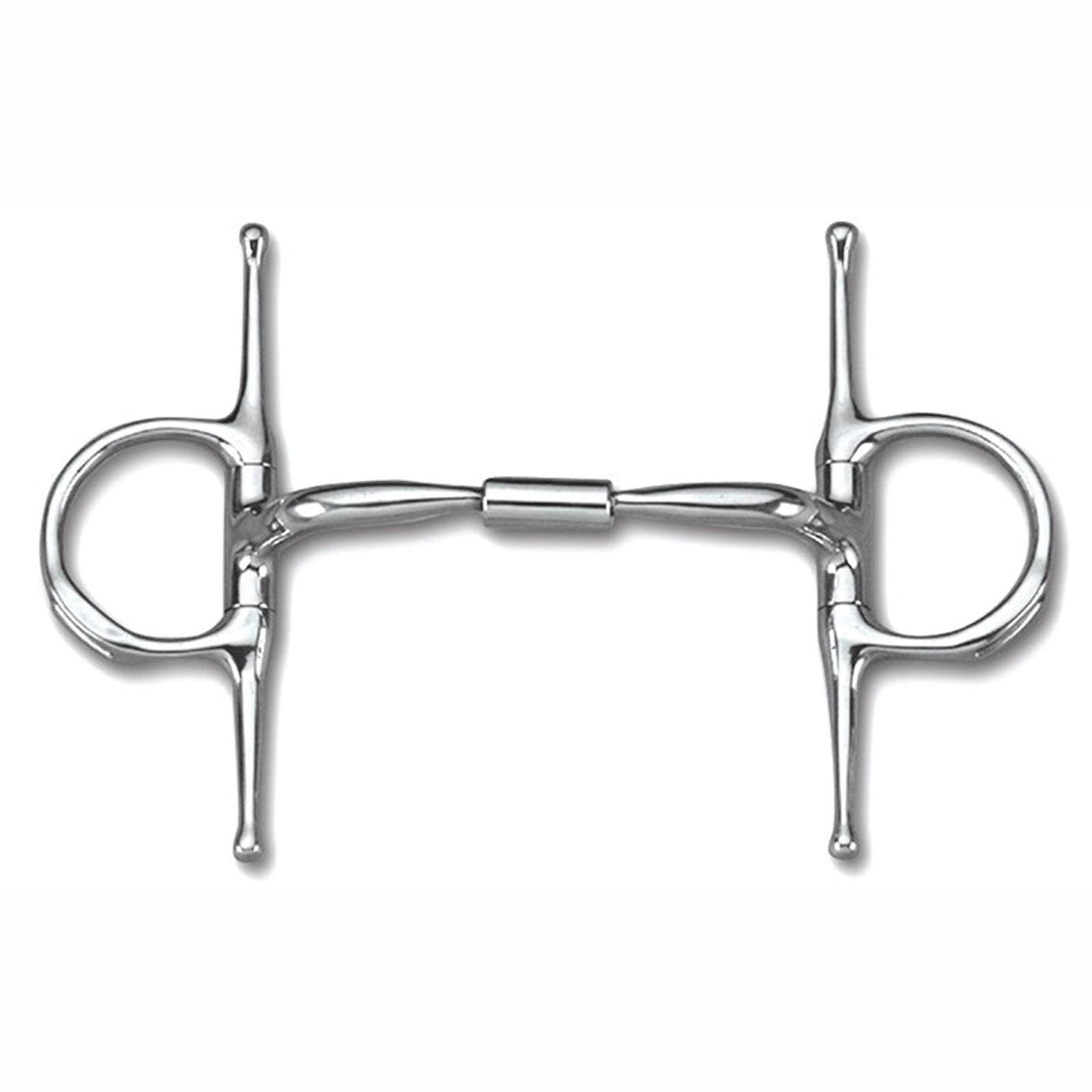 Myler Level 1 Full Cheek Comfort Snaffle Wide Barrel Bit with Hooks