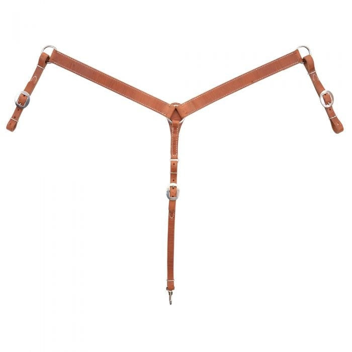 Circle Y Straight Smooth Breast Collar