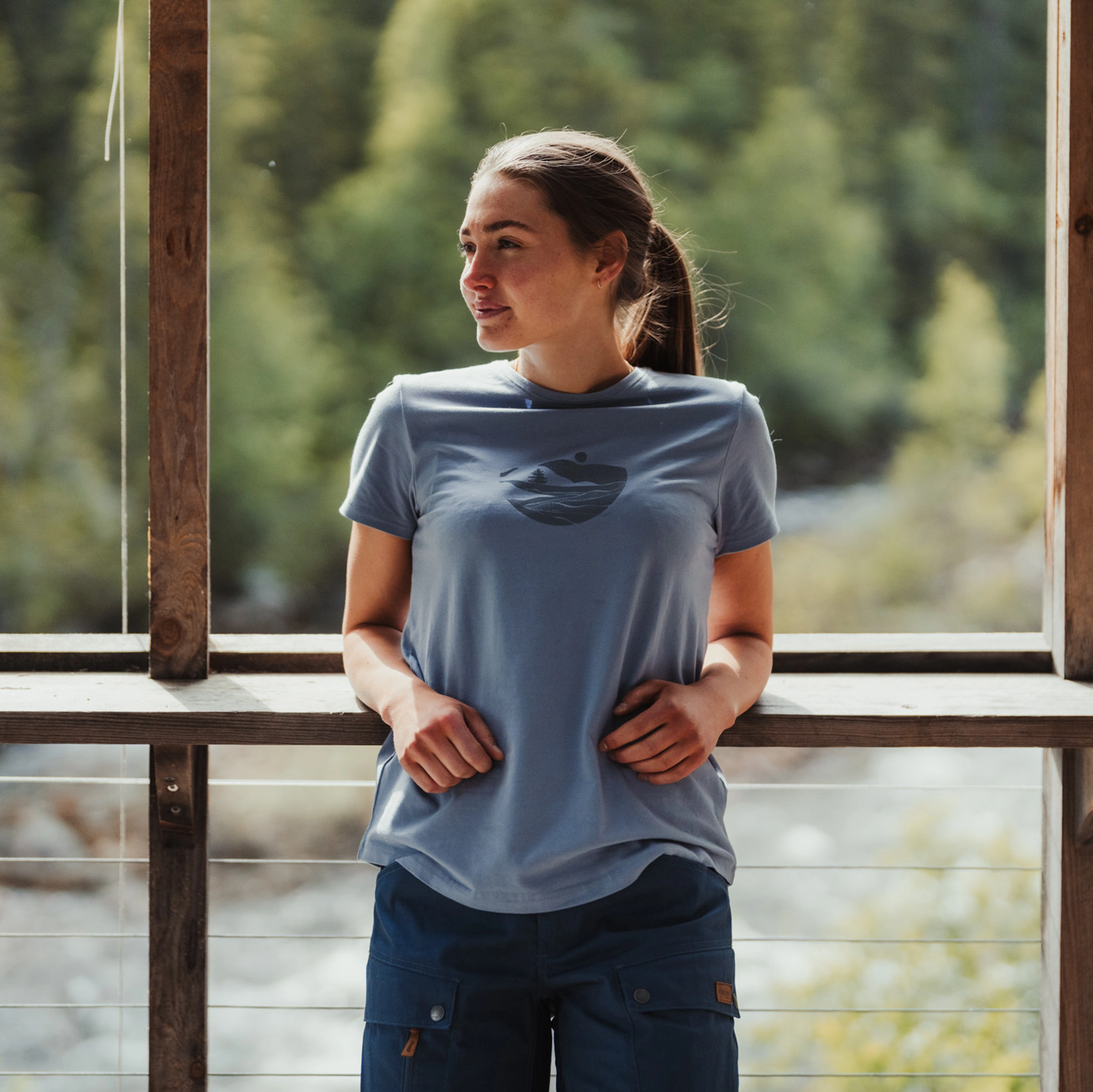 Y LightLine Merino Tee Women