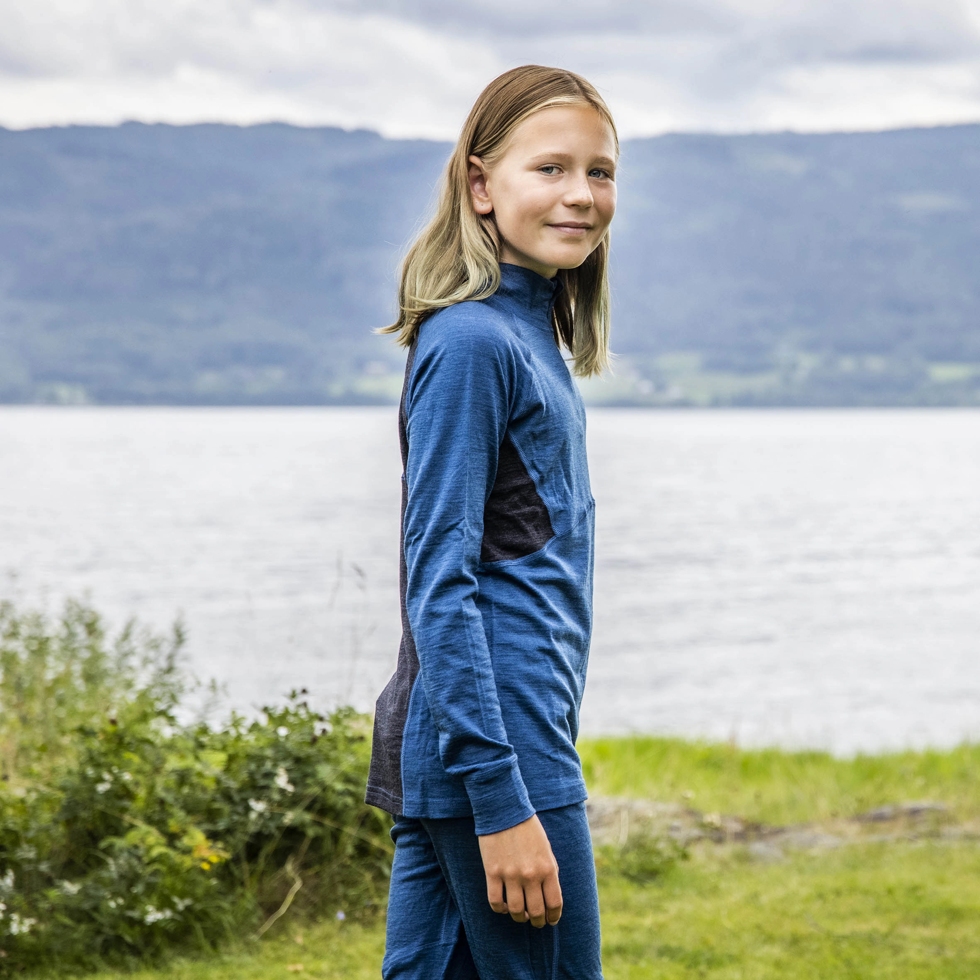 Inner:Pure Youth Half Zip