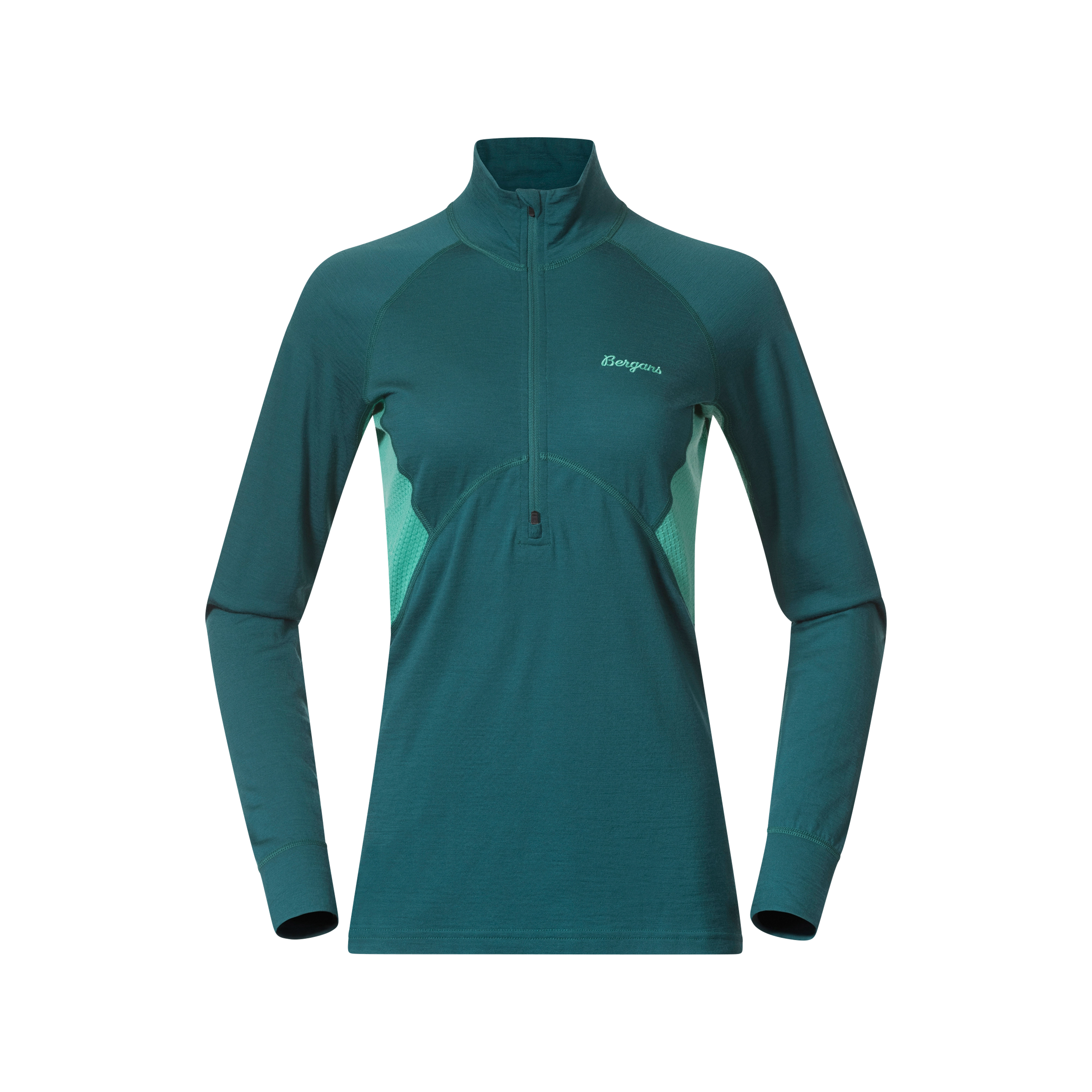 Inner:Pure Merino Half Zip Women