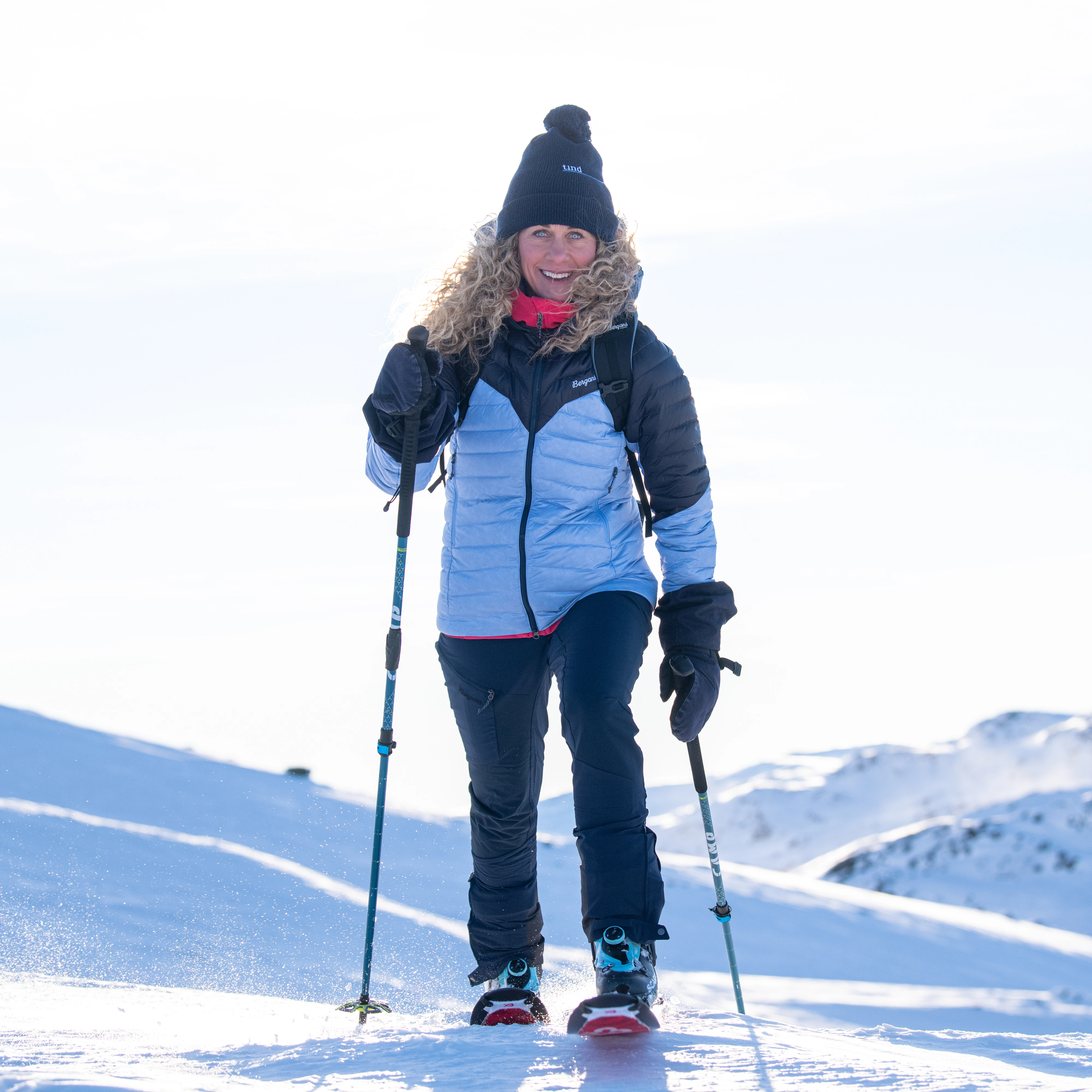 Tind Light Down Jacket Hood Women