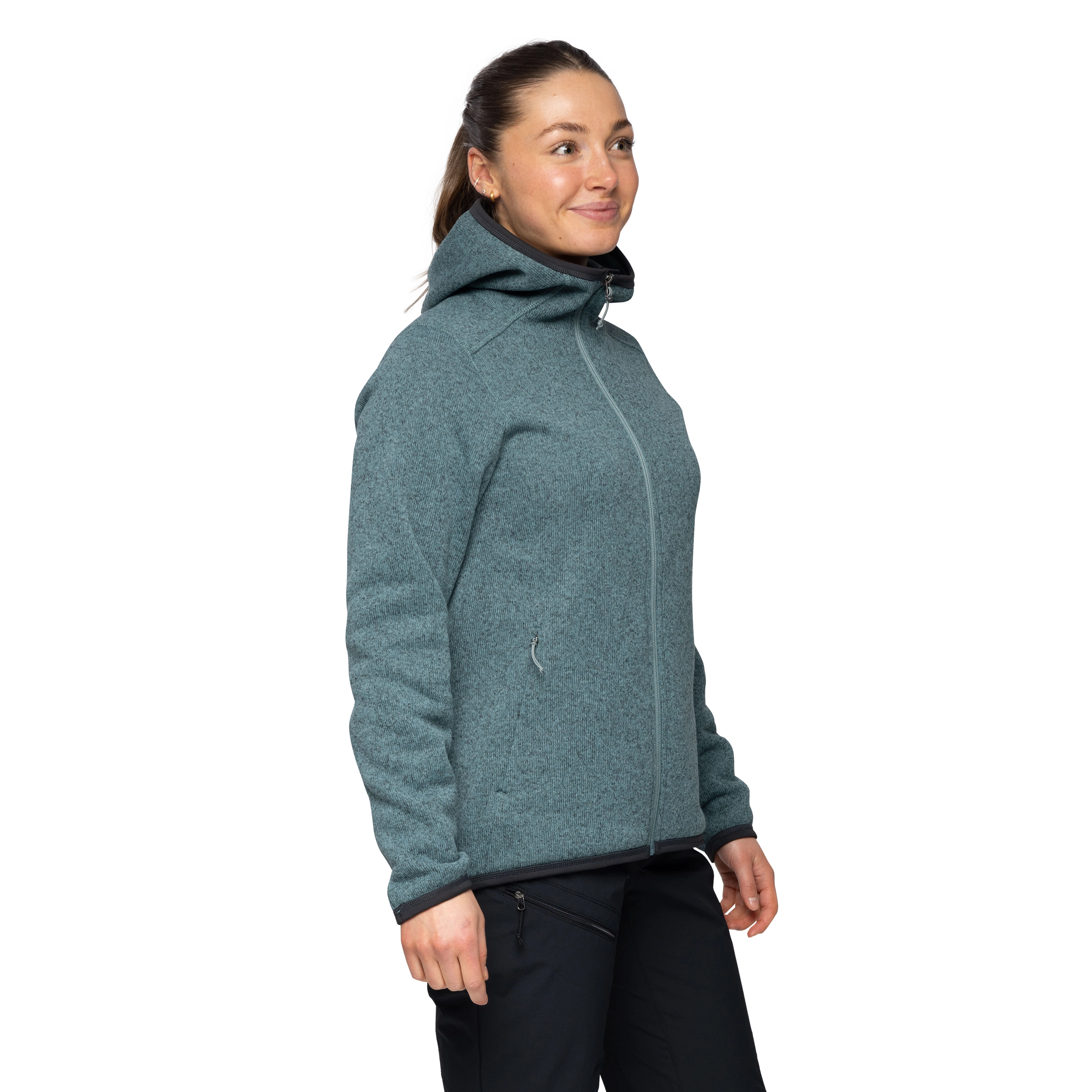 Kamphaug Knitted W Hoodie