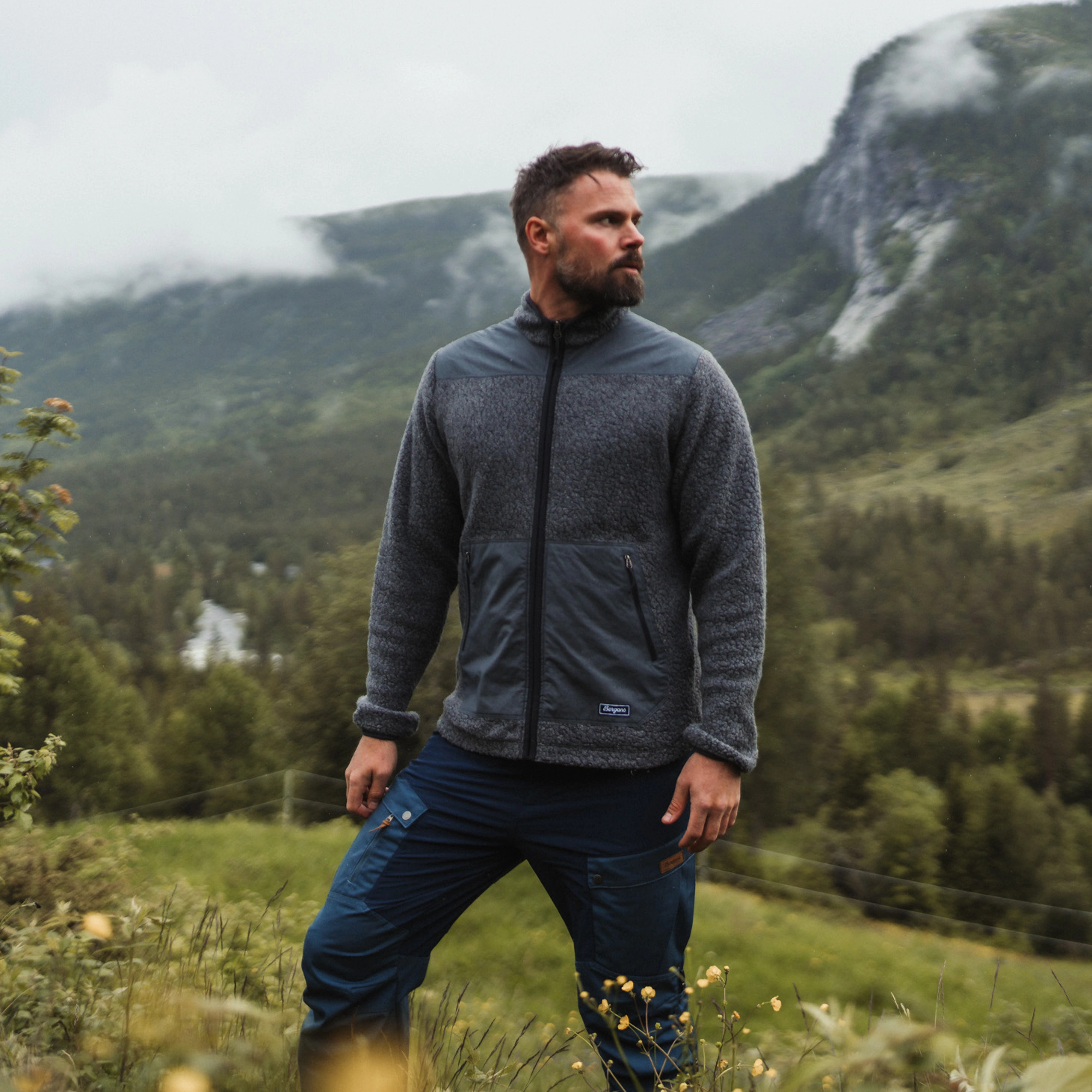 Nordmarka ReWool Pile Midlayer Jacket Men