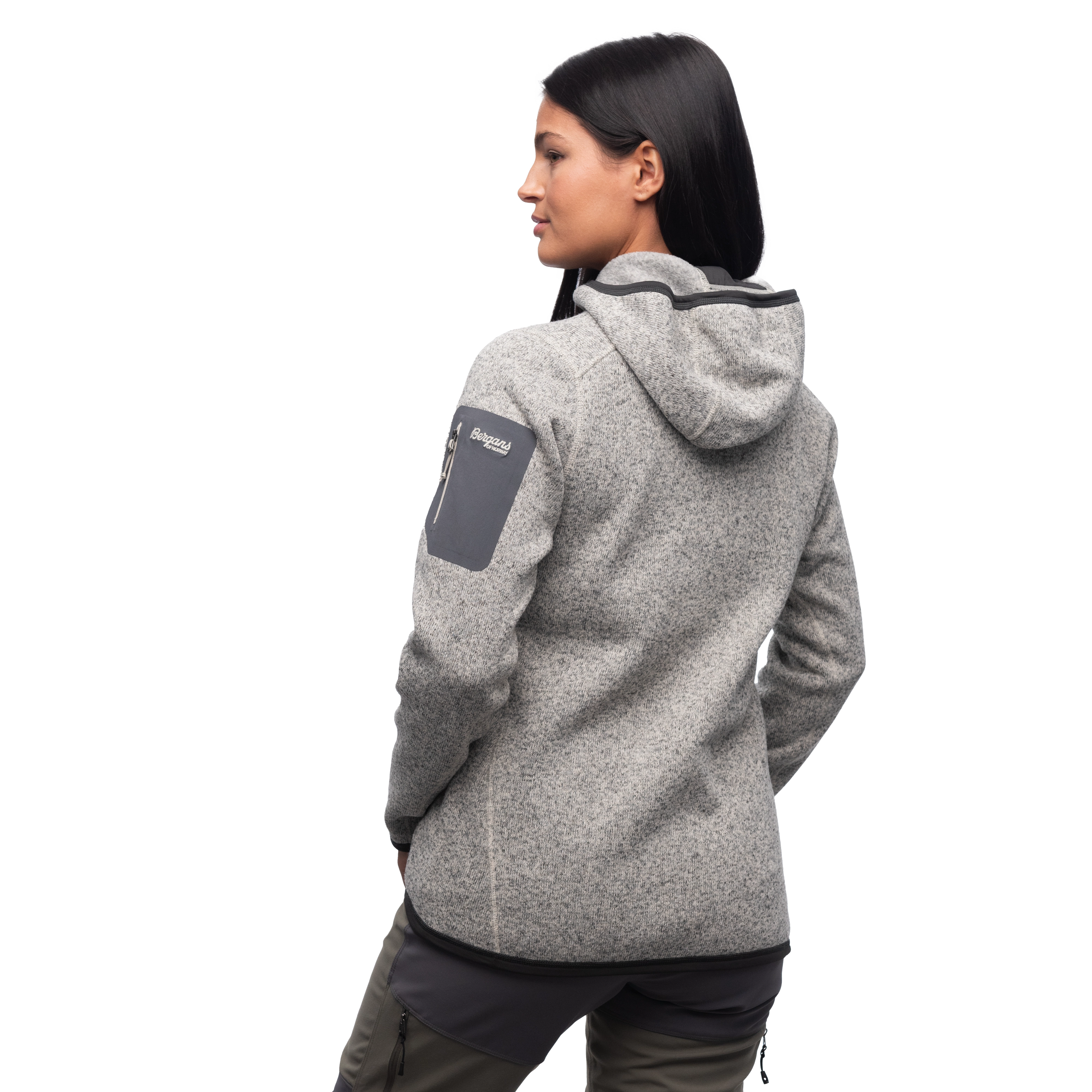 Kamphaug Knitted W Hoodie